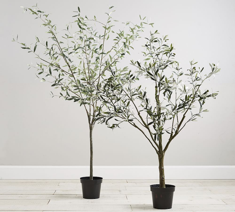 Lark Manor Faux Olive Tree Plant in Pot & Reviews