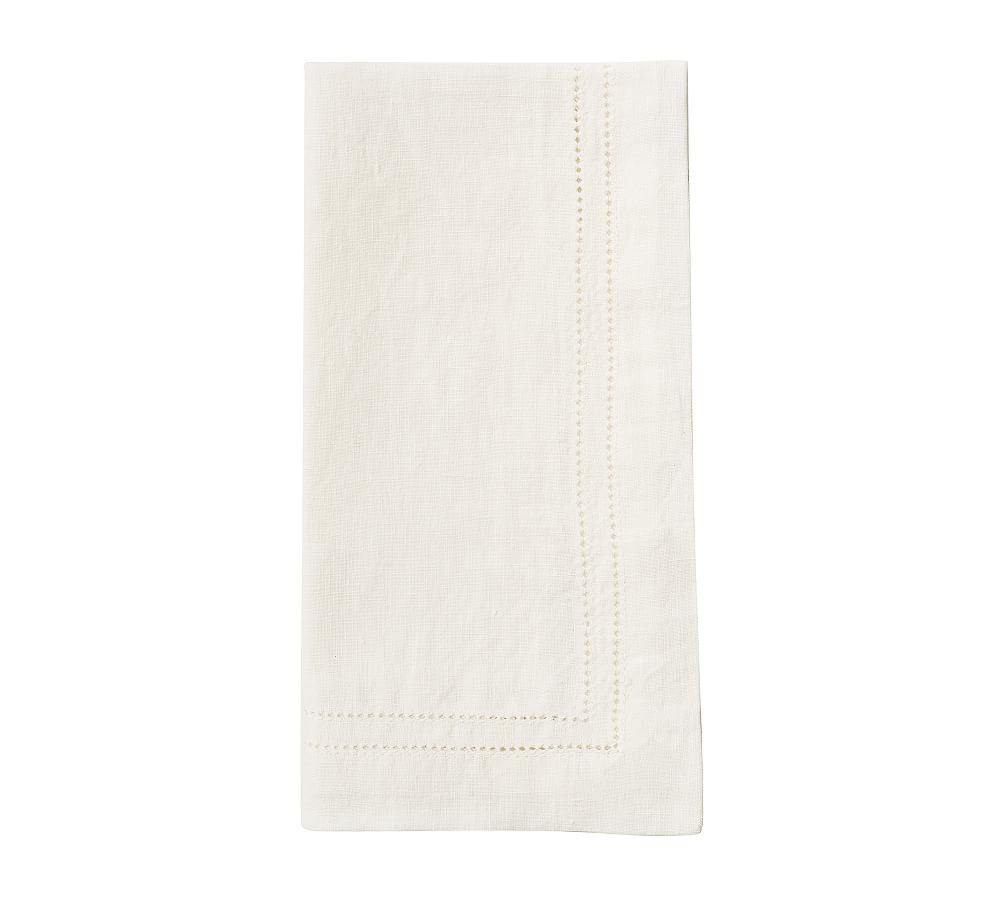 Linen Double Hemstitch Cloth Napkins