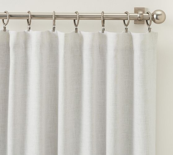 Brixton Textured Blackout Curtain - Set of 2 | Pottery Barn