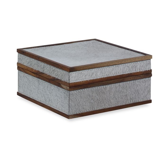 Wenko 22598100 Brasil Box with Lid, Manhattan Grey