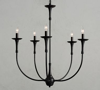 Pottery barn store jerome chandelier