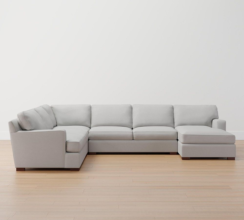 Townsend Square Arm 4-Piece Chaise Sectional