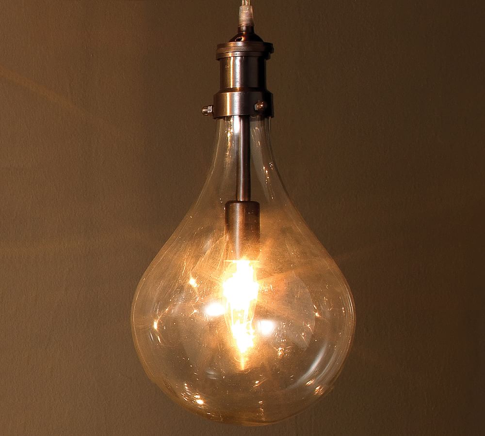 Atwater Glass Globe Pendant Pottery Barn