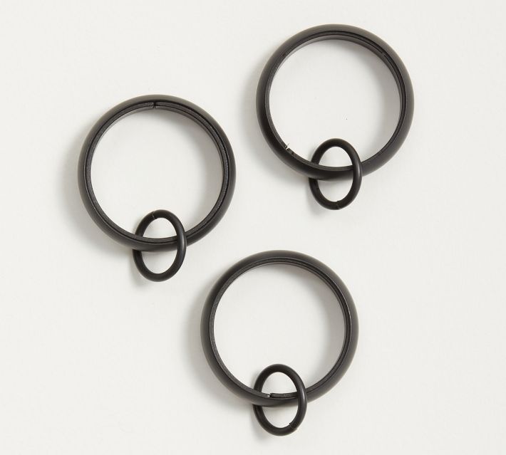 Quiet-Glide Curtain Clip Rings