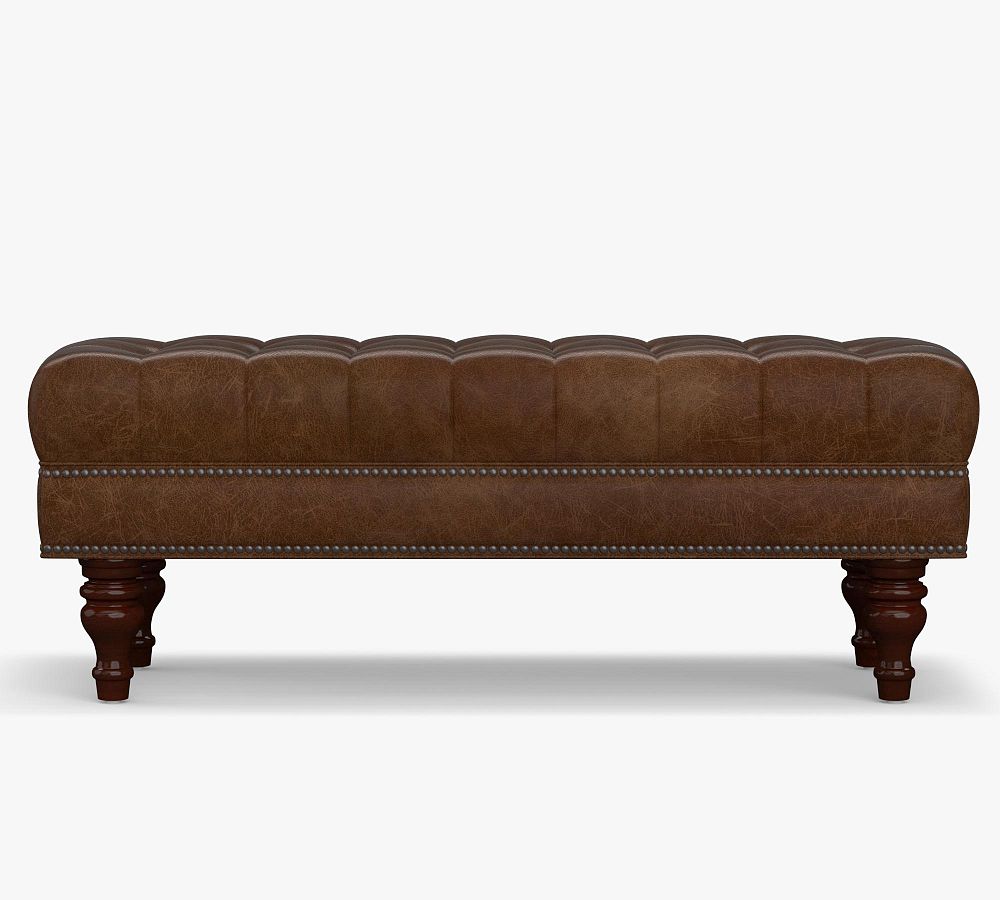 Martin Leather Bench