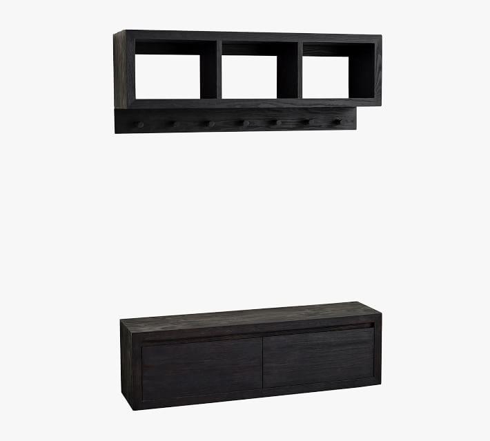 Folsom Entryway Wall Shelf with Hooks