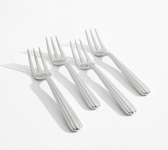 Monique Lhuillier Rivoli Appetizer Forks Set of 4 Pottery Barn