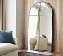 Hayes Paned Floor Arch Mirror | Pottery Barn