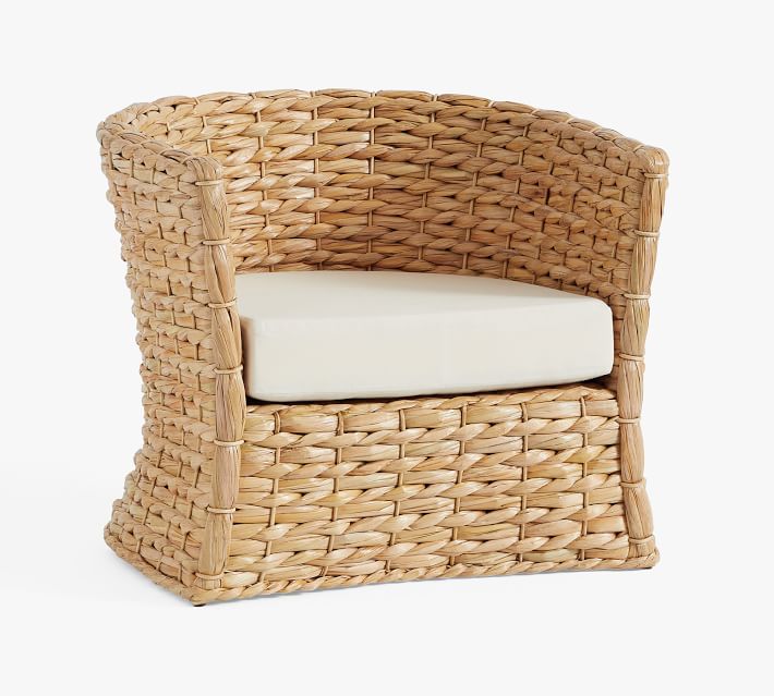 Pottery barn seagrass deals chair