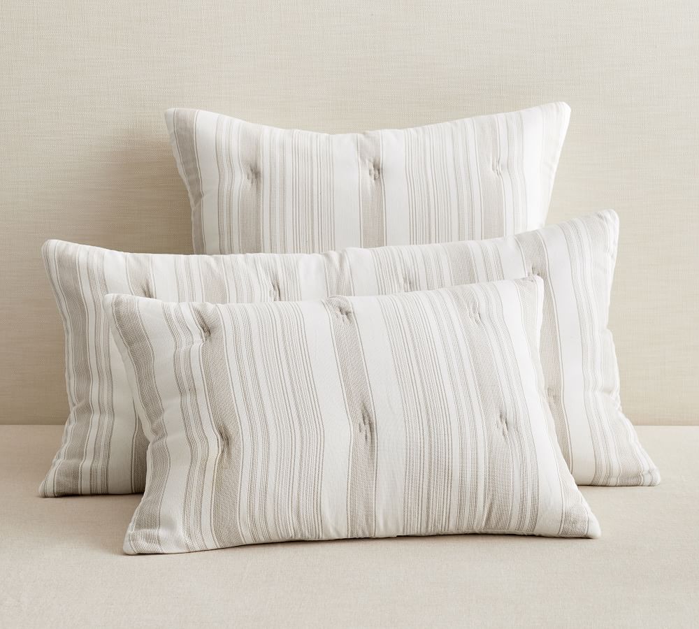 Hawthorn Striped Cotton Comforter