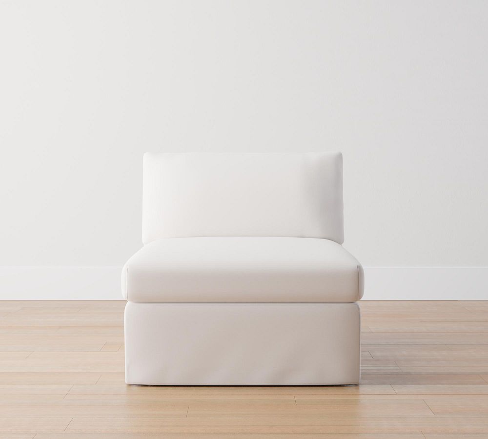 Serene Sectional Component Replacement Slipcovers Pottery Barn