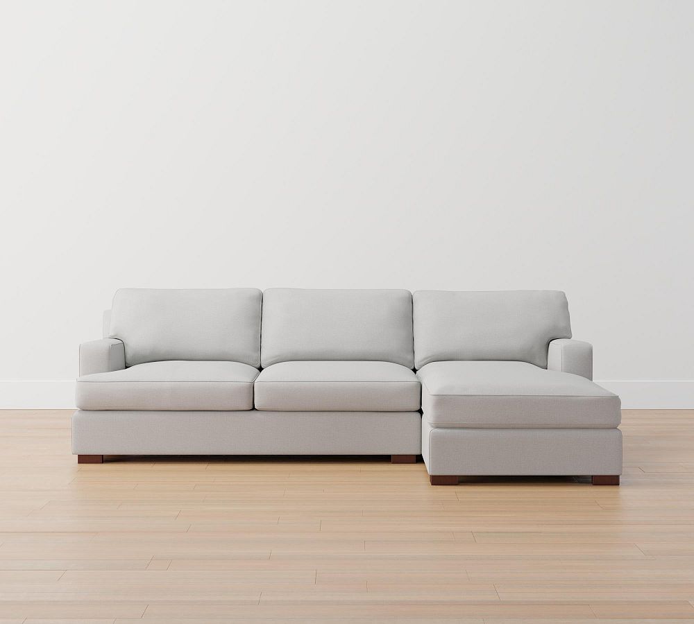 Townsend Square Arm Chaise Sectional