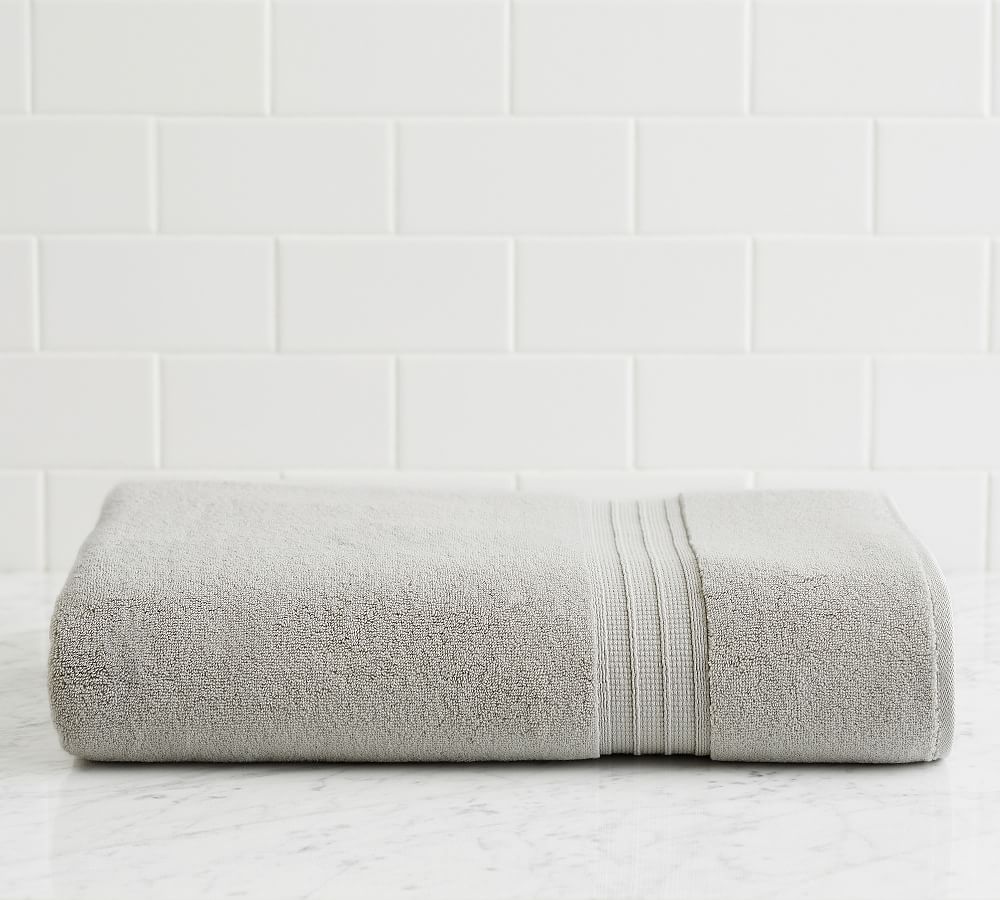 Hydrocotton Organic Quick-Dry Towel Bath Sheet GRAY MIST
