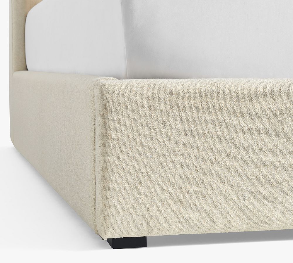 Layton Upholstered Bed Pottery Barn