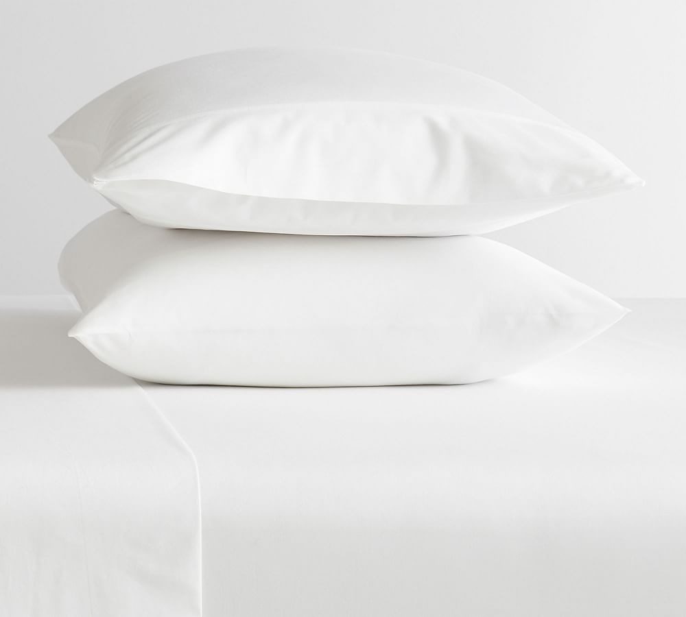 Design Crew Basics 200-Thread-Count Organic Cotton Pillowcases - Set of 2