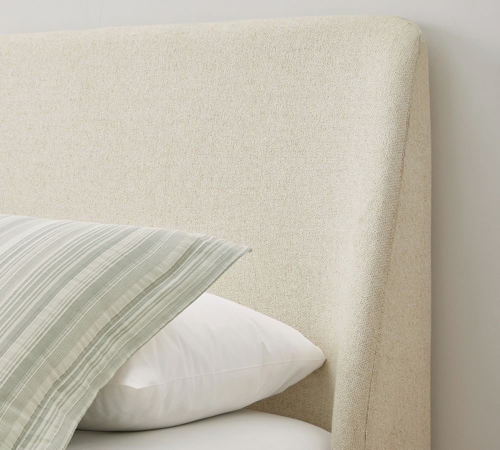 Layton Upholstered Bed Pottery Barn