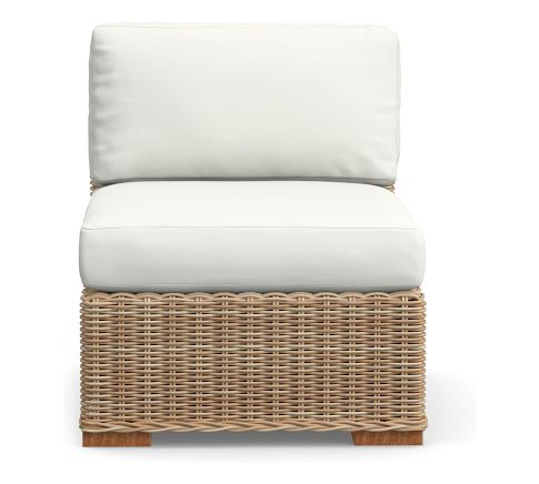 Slope Arm Armless Chair Cushion Cover