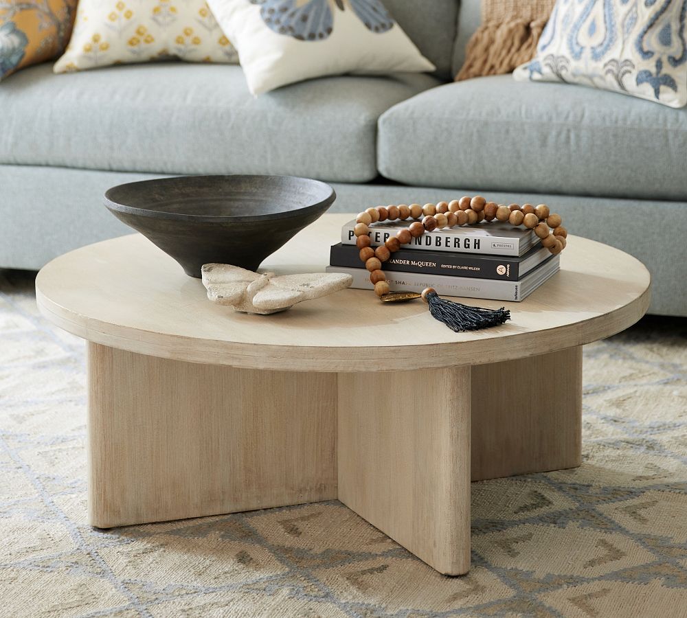 Coloma Round Storage Coffee Table