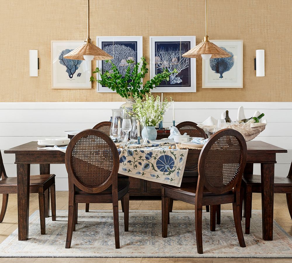 Augusta Extending Dining Table Pottery Barn