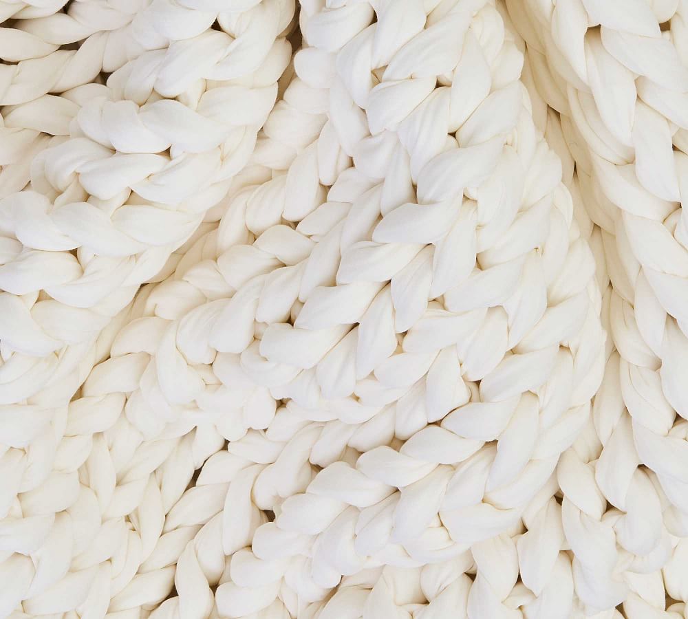 Bearaby Organic Cotton Napper Weighted Blanket Pottery Barn