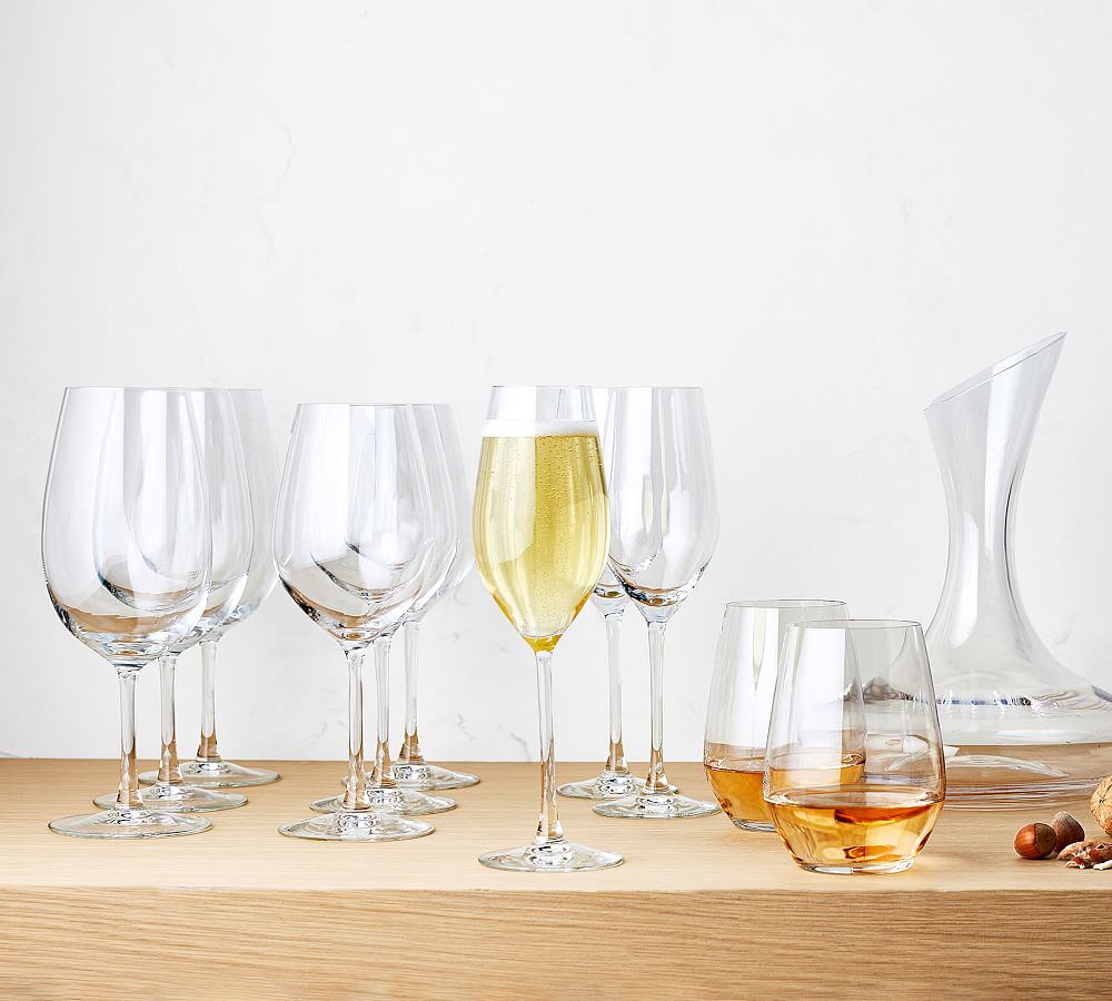 Stemless Murano Wine Glasses - Set of 4