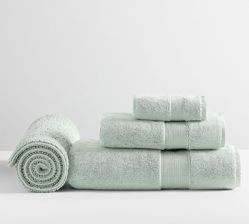 Classic Organic Towel Bundle With Bath Mat - Set of 4
