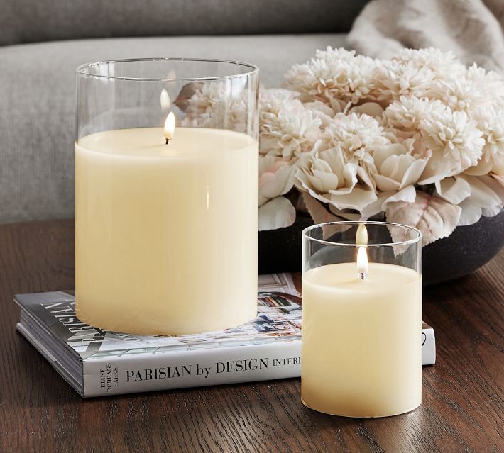 Radiance Flickering Flameless Candle | Pottery Barn