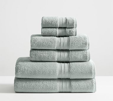 Hydrocotton Organic Towel Bundle With Bath Mat - Set of 7