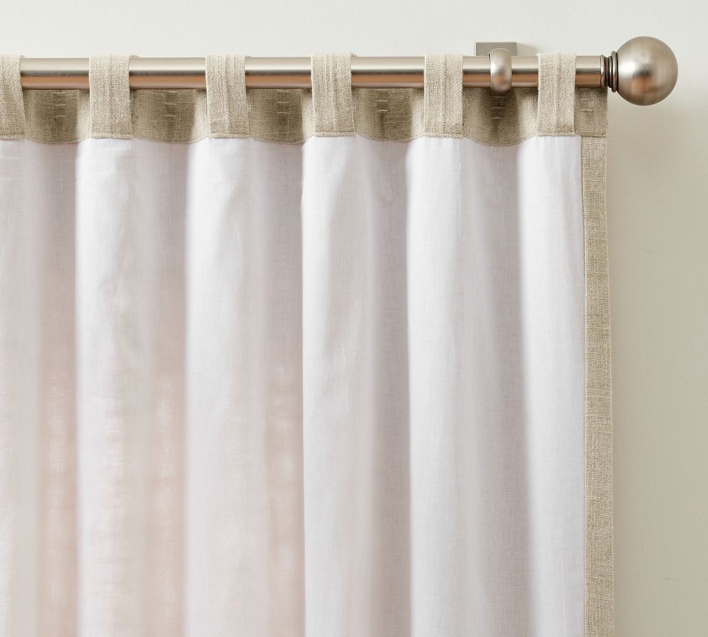 Provence Linen Curtain | Pottery Barn