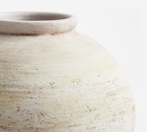 Artisan Handcrafted Ceramic Vase - Grey