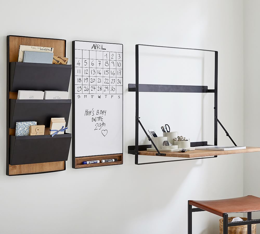 Pottery barn folding store wall desk