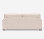 Turner Square Arm Sleeper Sofa with Memory Foam Mattress (84&quot;)