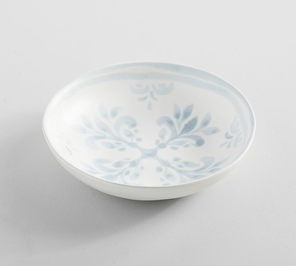 Chambray Tile Stoneware Soup Bowls Pottery Barn