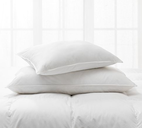 MAXI Down Alternative Pillow 100% Cotton Fabric Bed Pillow - with 1.5  Gusset - 100% Microfiber Filled Pillow (4 Pack) - Bed Bath & Beyond -  32154970