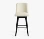 Layton Upholstered Swivel Stool | Pottery Barn