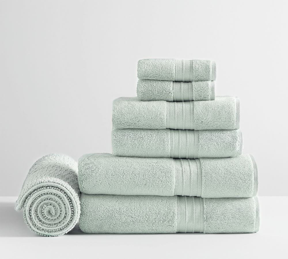 Hydrocotton Organic Towel Bundle With Bath Mat Set of 7