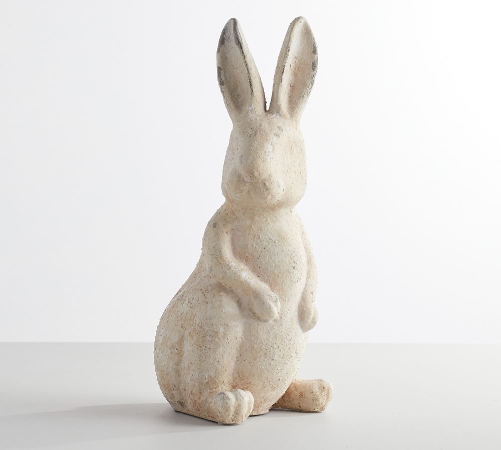 Handcrafted Terracotta Bunny Sculptures
