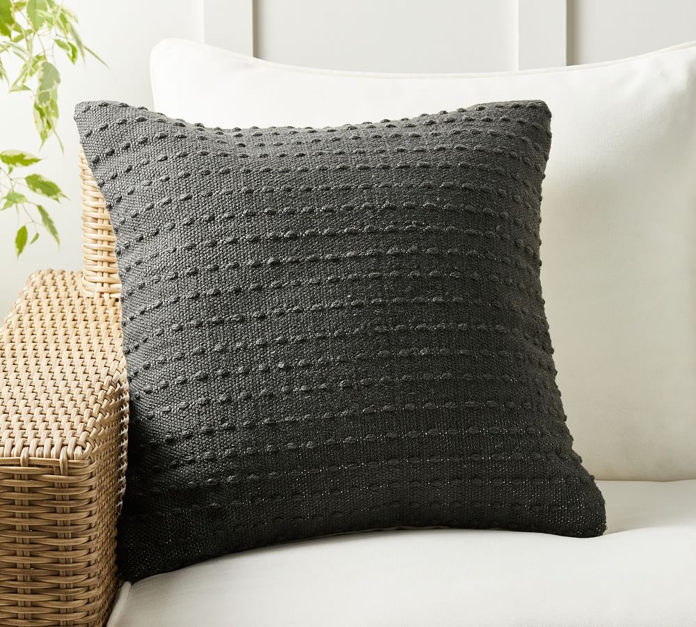 Winnet Textured Outdoor Throw Pillow