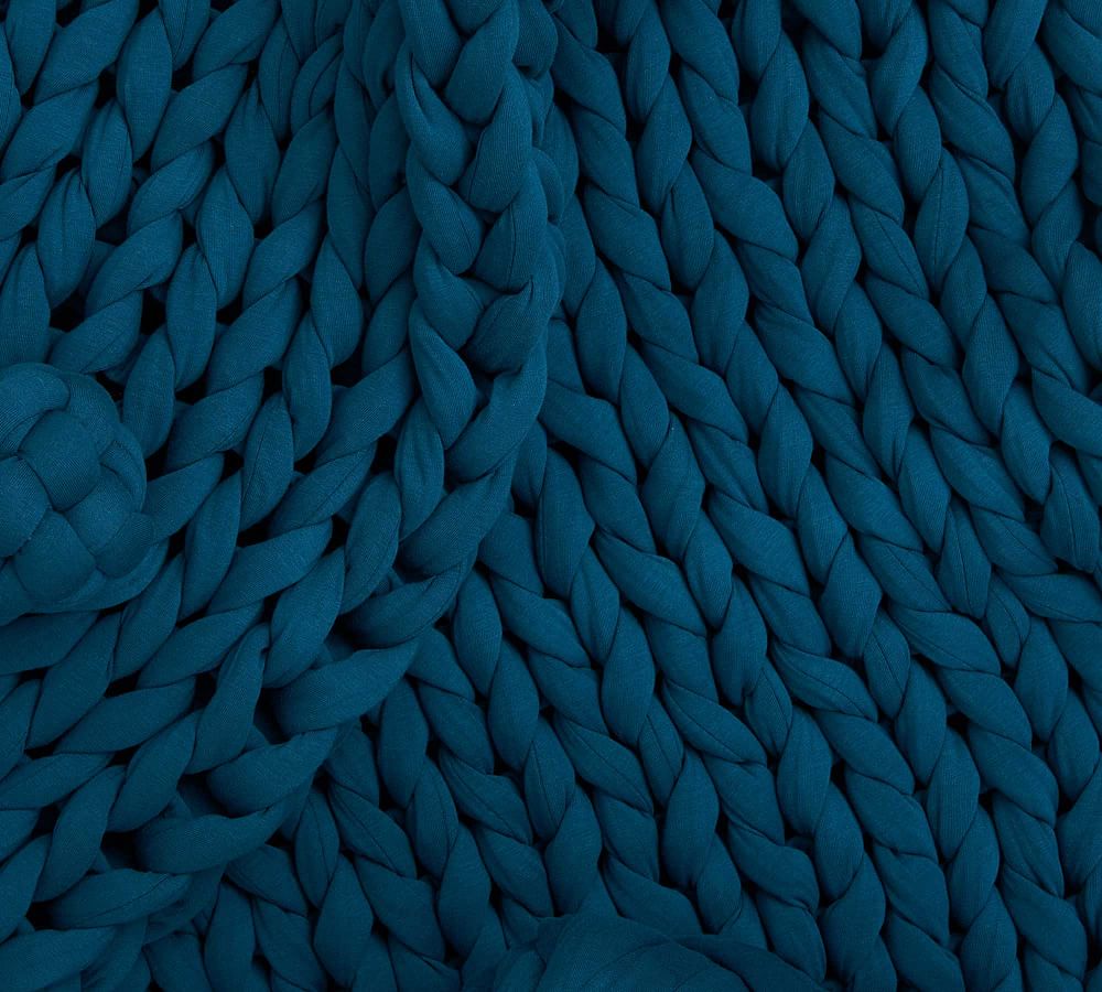 Bearaby Organic Cotton Napper Weighted Blanket Pottery Barn