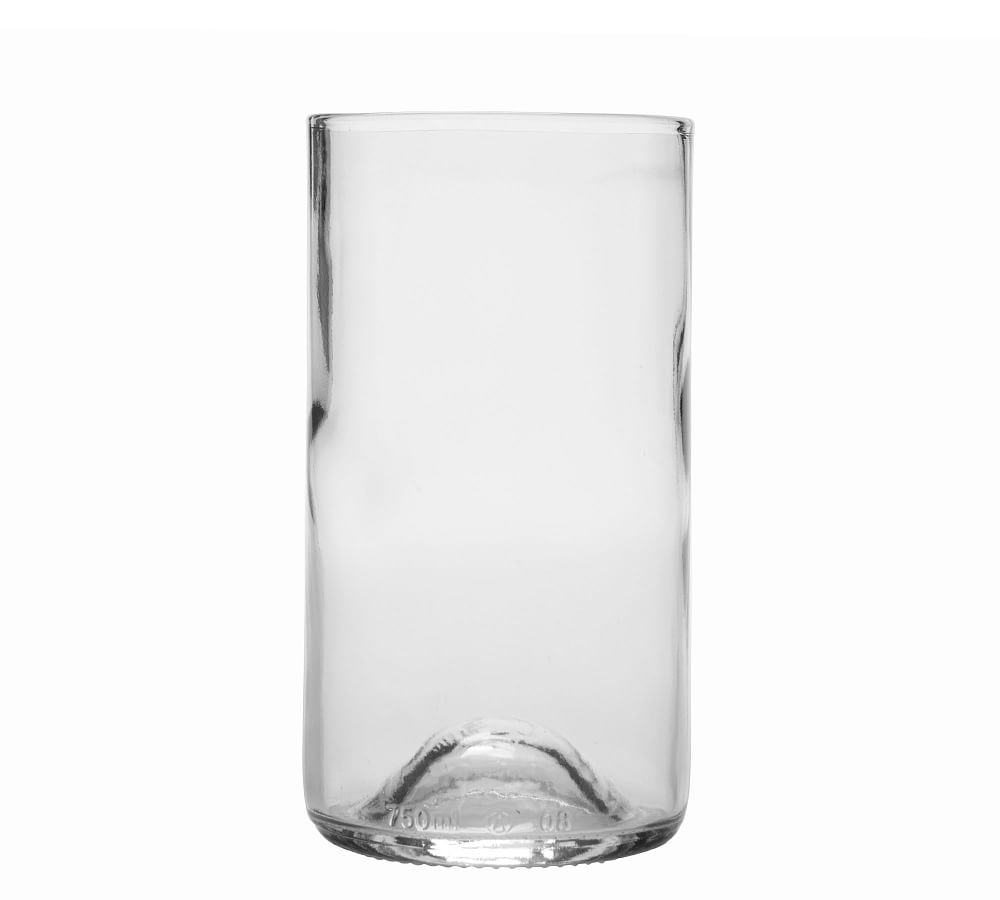 Wine Punts Recycled Wine Bottle Short Flat Bottom Drinking Glasses