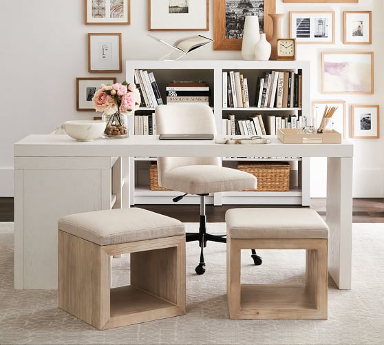 Pottery barn deals l desk