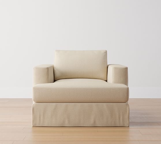 Carmel Recessed Arm Replacement Slipcovers Pottery Barn