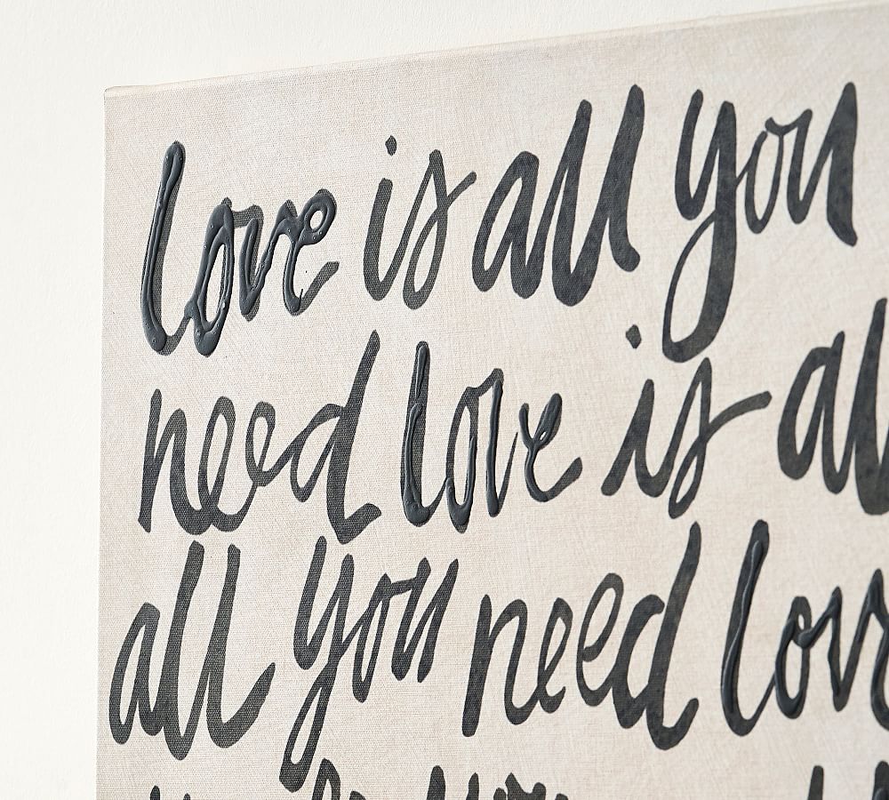 all you need is love, love is all you need | Postcard