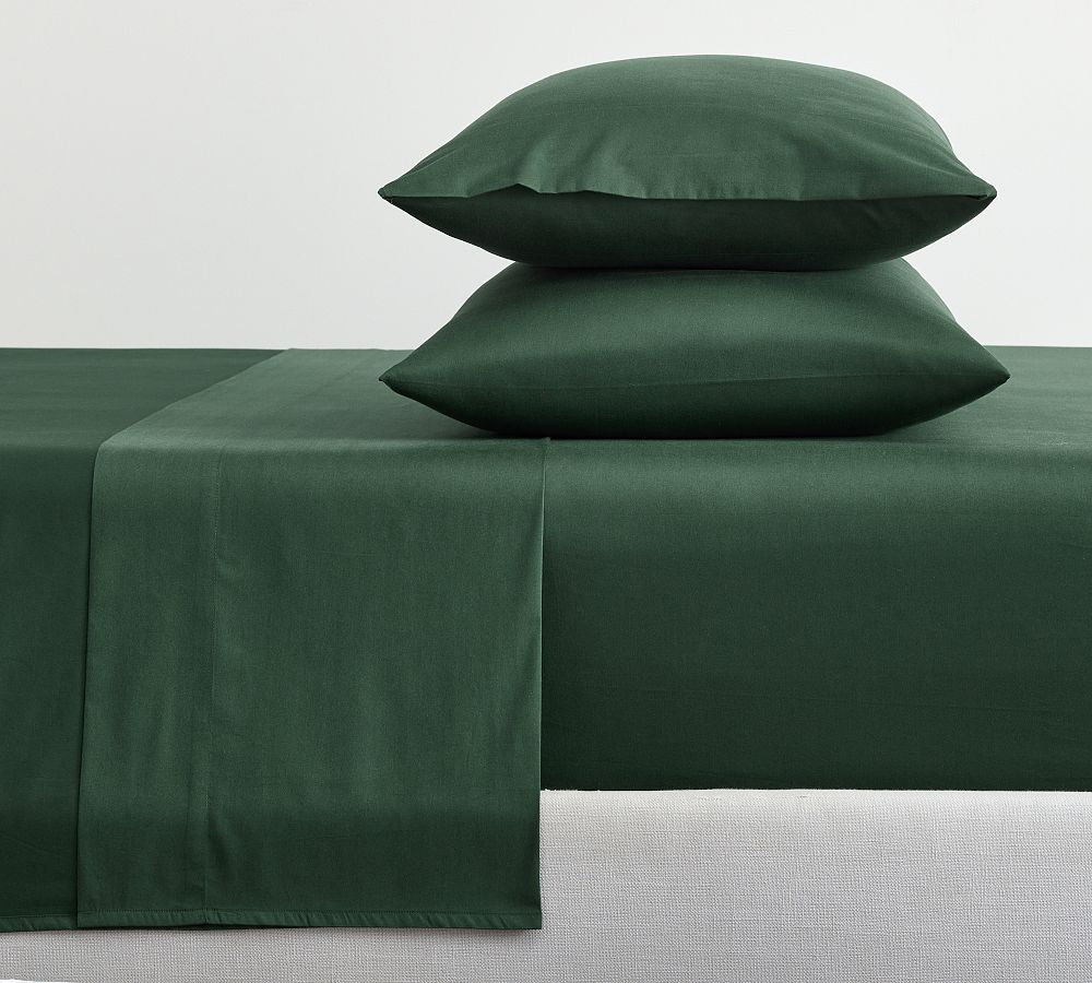 Dream Brushed Organic Cotton Sheet Set-Queen-Pine