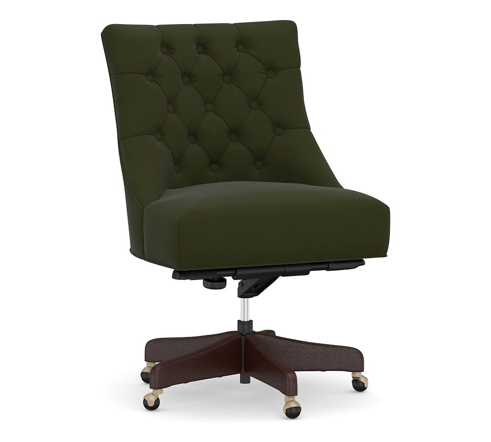 Hayes Tufted Swivel Desk Chair