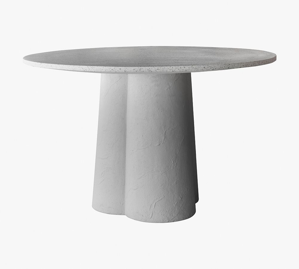 Alexi Round Concrete Outdoor Dining Table