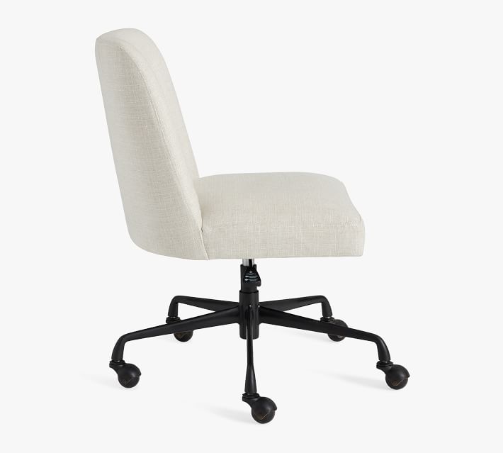 Luka Upholstered Swivel Desk Chair