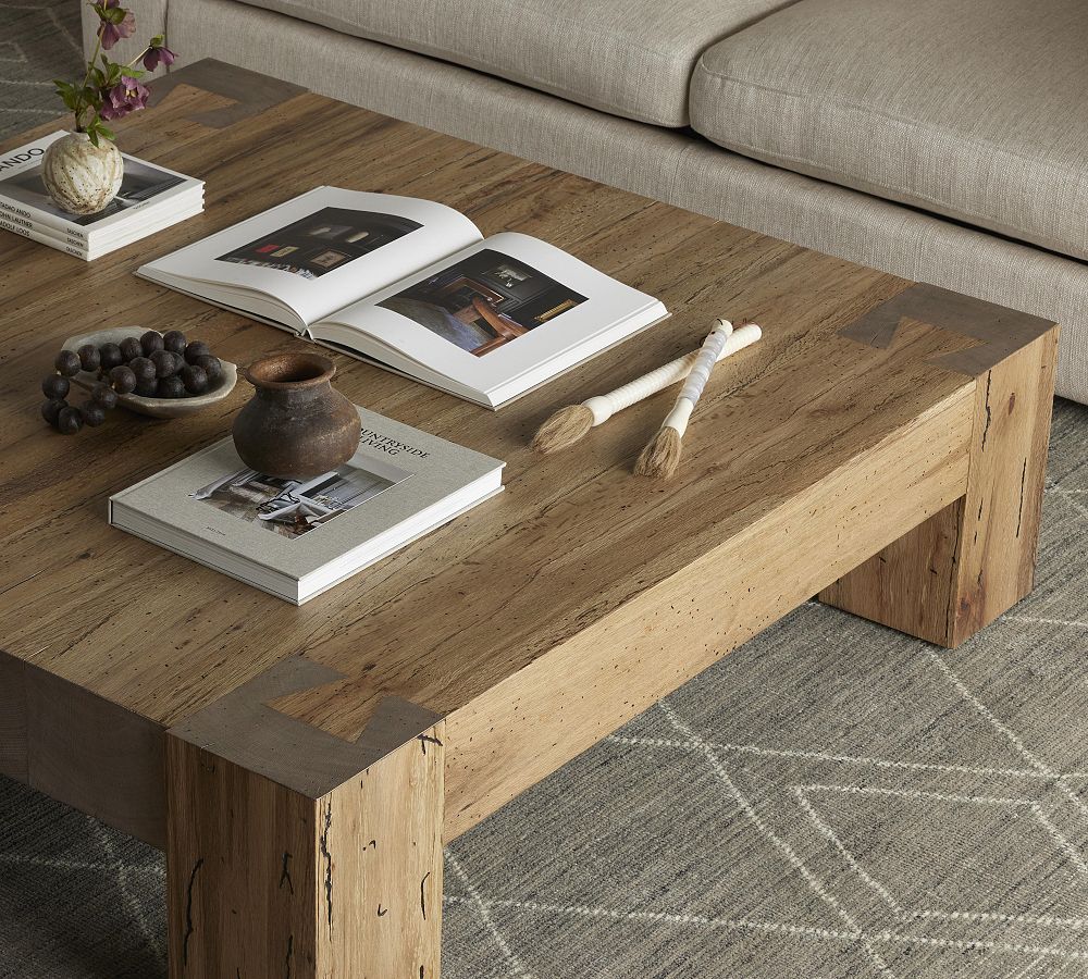 Fia Square Coffee Table | Pottery Barn