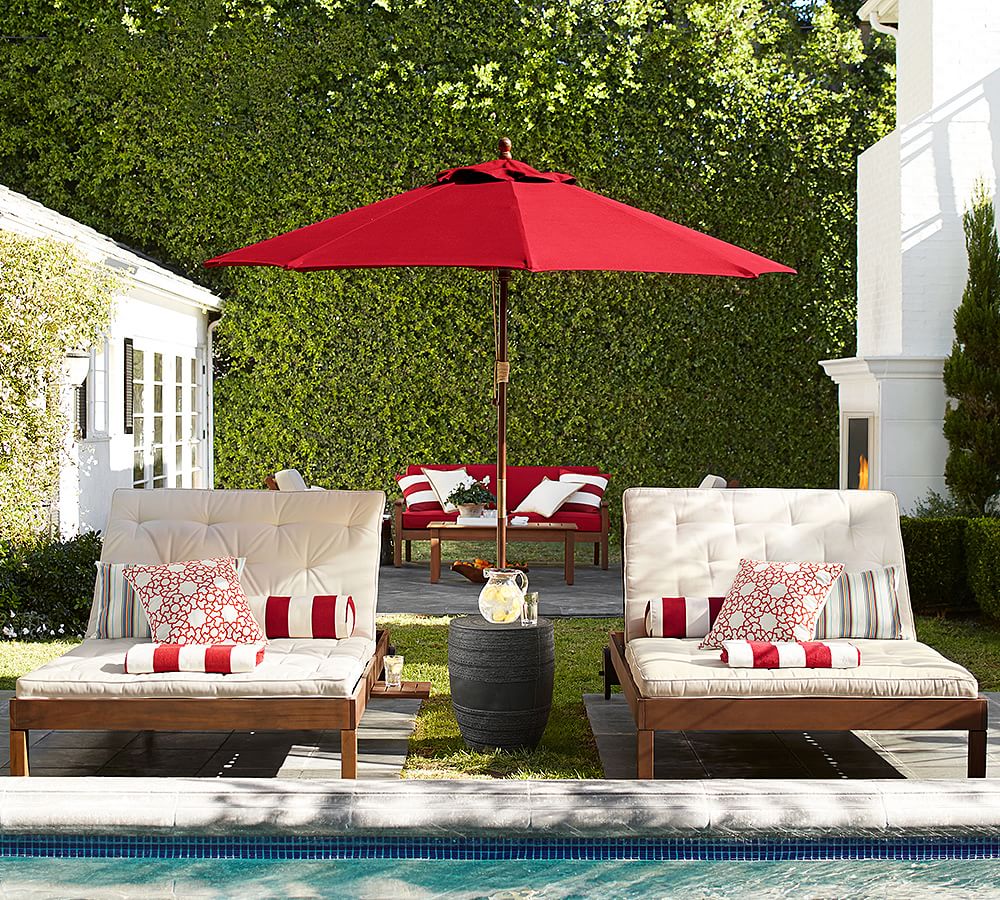 Pottery barn deals pool lounger