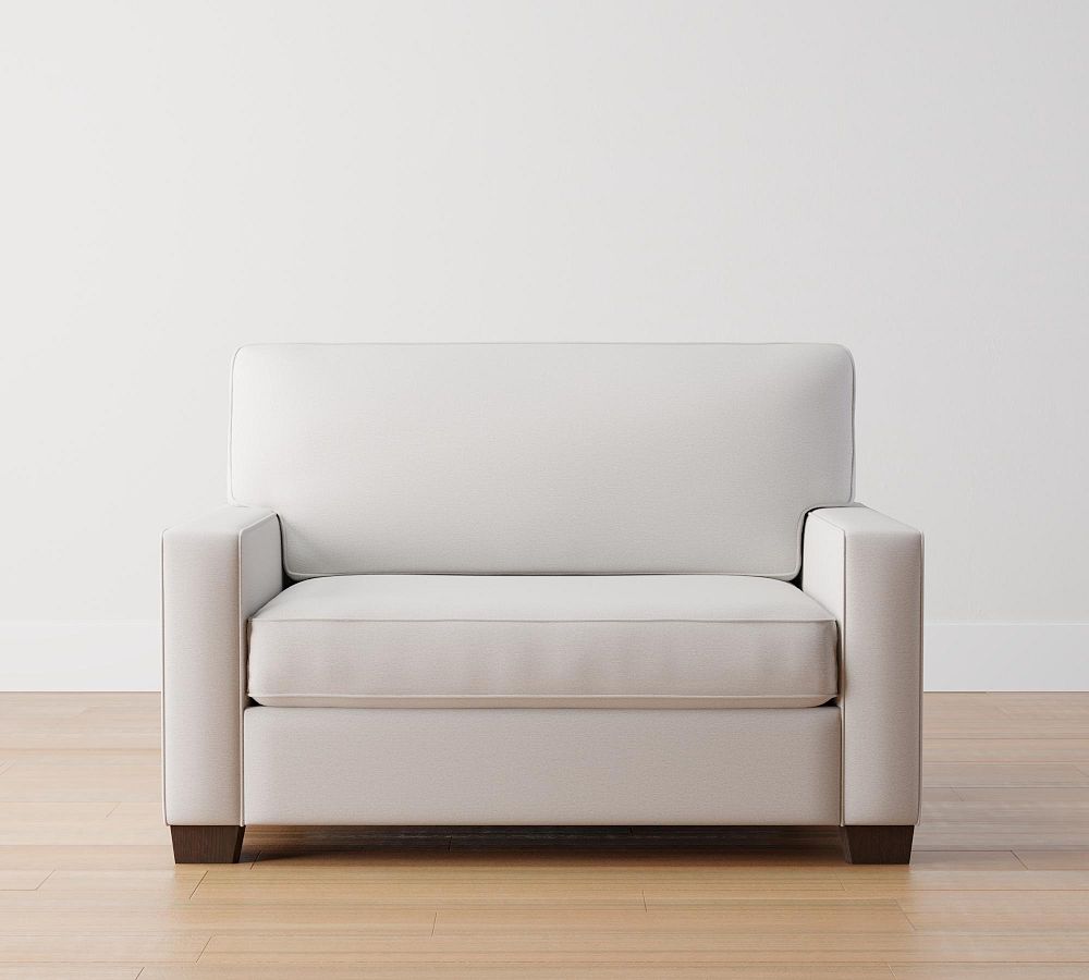 Buchanan Square Arm Upholstered Deluxe Twin Sleeper Sofa